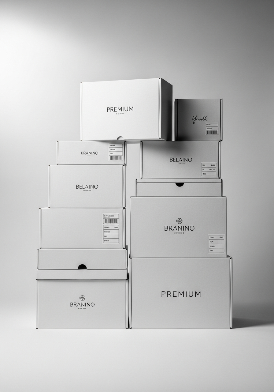 Right-sized recyclable shipping cartons representing sustainable packaging