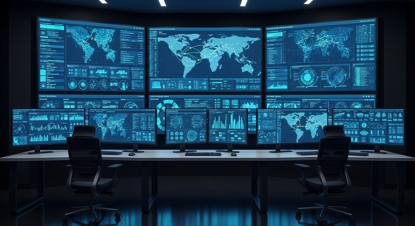 Compliance operations team monitoring dangerous-goods shipments and documentation