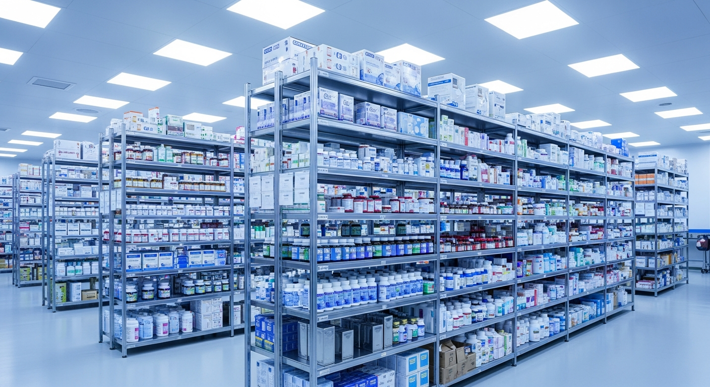 Secure Canadian warehouse configured for traceable medical device fulfillment