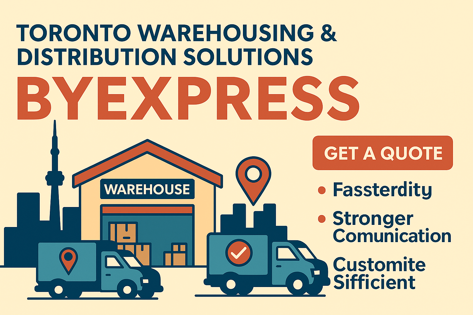 Toronto Warehousing & Distribution Solutions ByExpress – Get a Quote