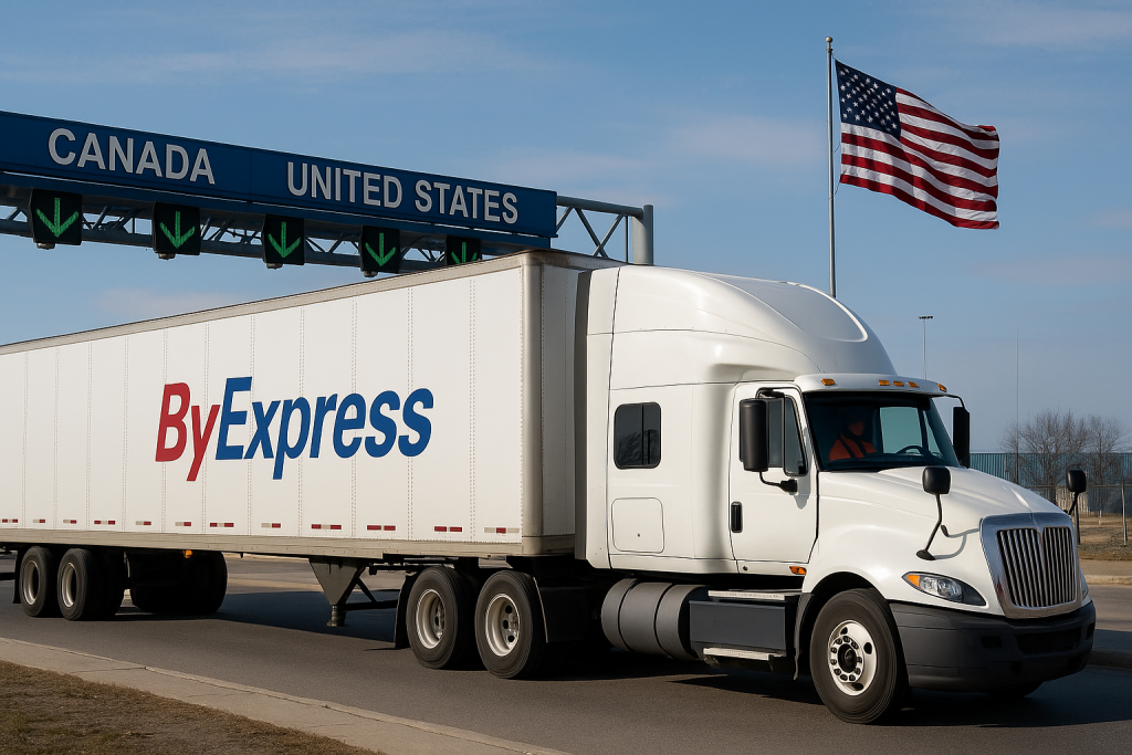 Cross-Border Shipping From Toronto