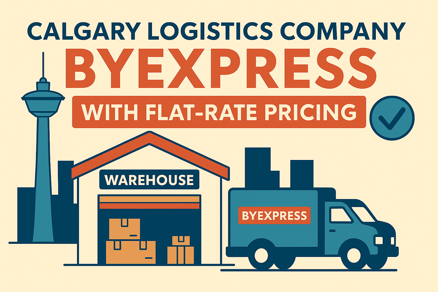 Calgary Logistics Company ByExpress With Flat-Rate Pricing
