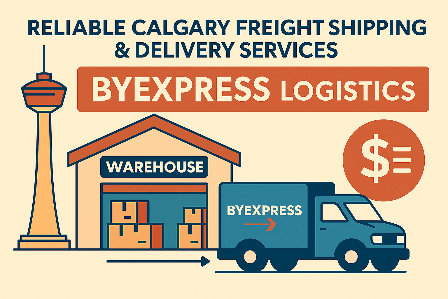 Reliable Calgary Freight Shipping & Delivery Services – ByExpress Logistics