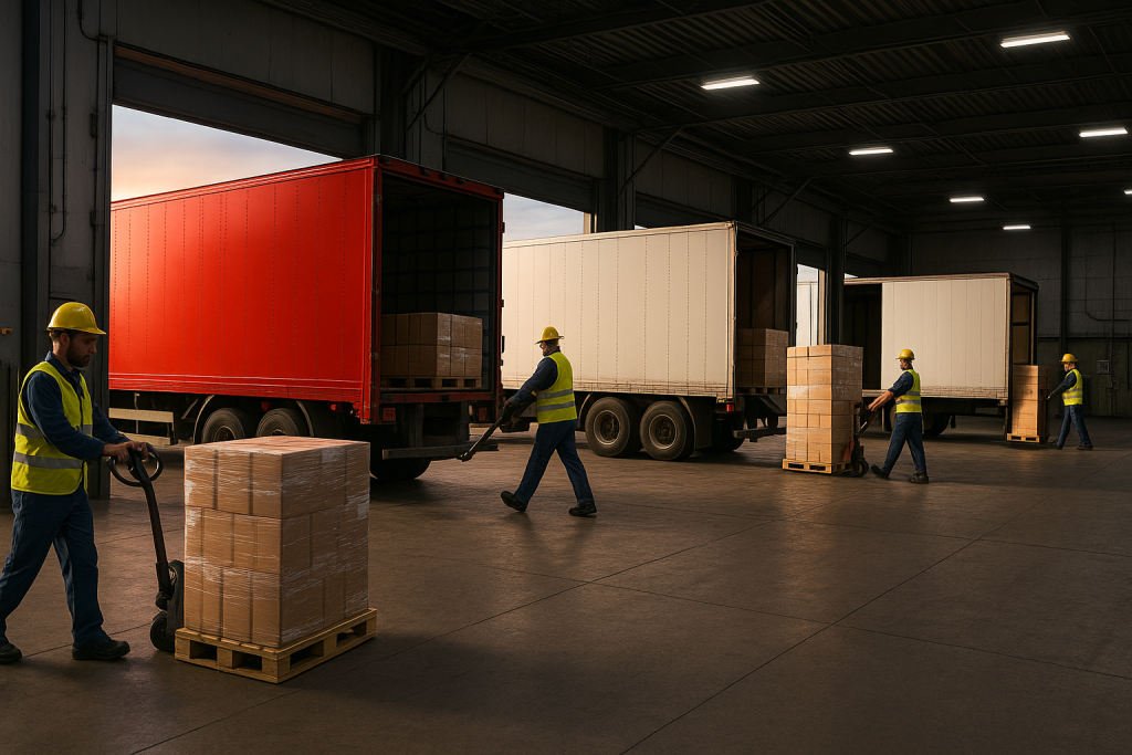 Cross-Docking Operations in Calgary and Seattle Warehouses