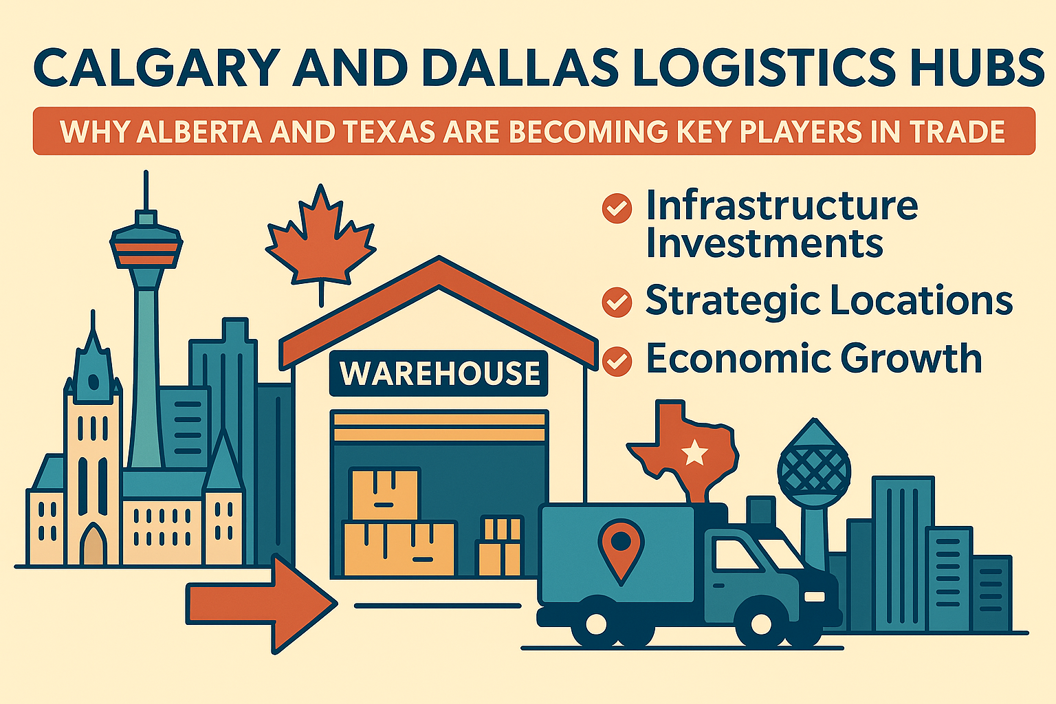 ByExpress Calgary and Dallas Logistics Solutions for Global Trade
