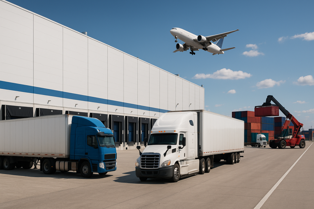 Calgary and Dallas Logistics Hubs in Action