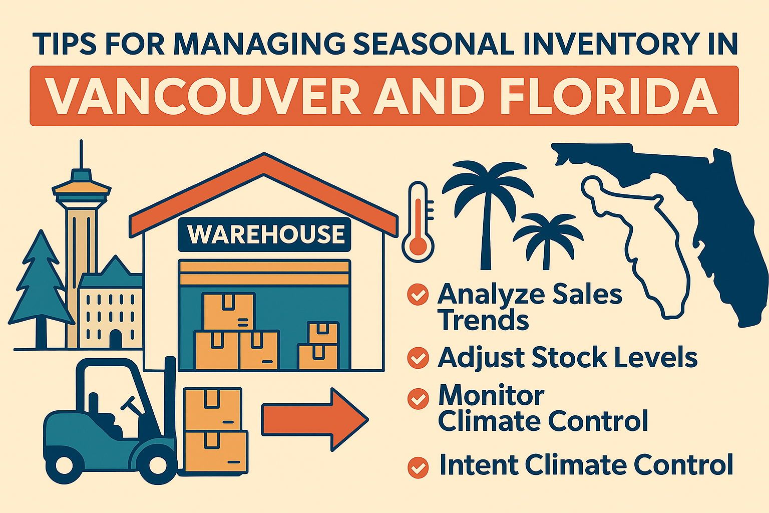 ByExpress Seasonal Inventory Management for Warehouses in Vancouver and Florida