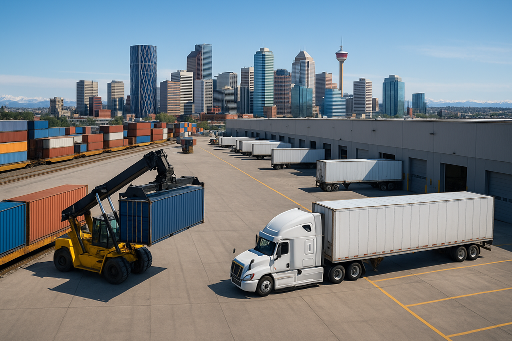 Calgary Logistics Hub – Alberta Trade in Action
