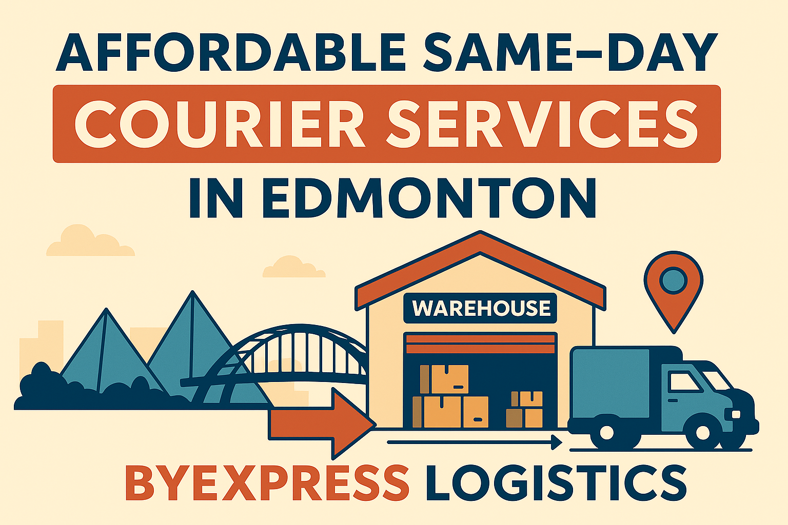 Affordable Same-Day Courier Services in Edmonton – ByExpress Logistics