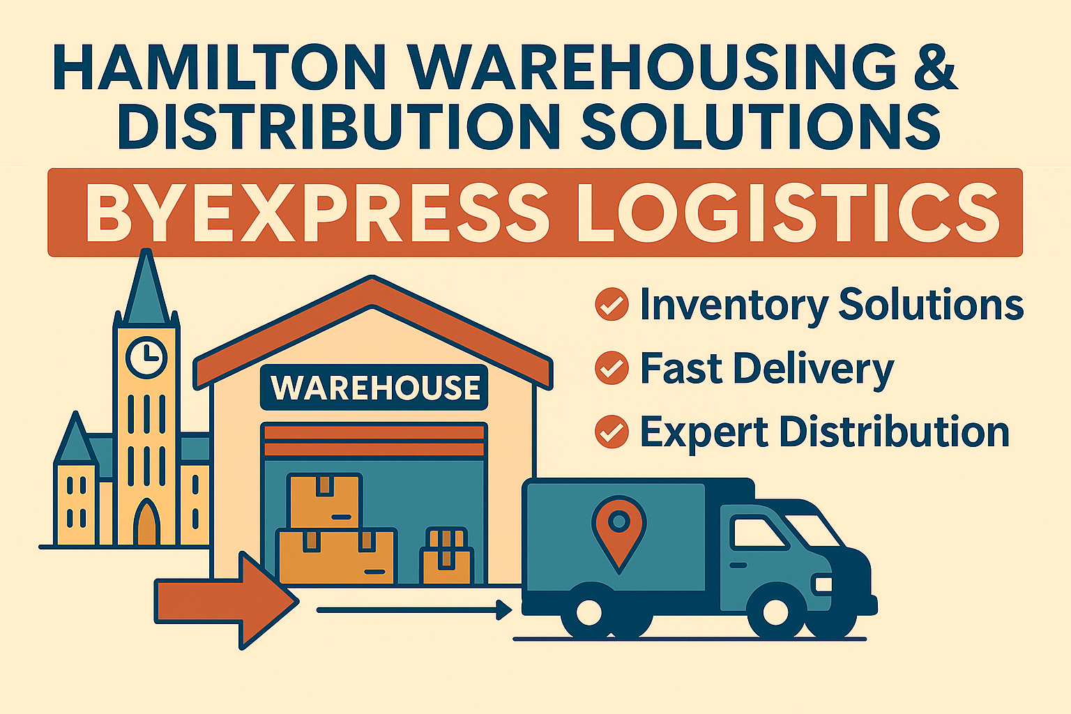 Reliable warehousing and fast distribution in Hamilton
