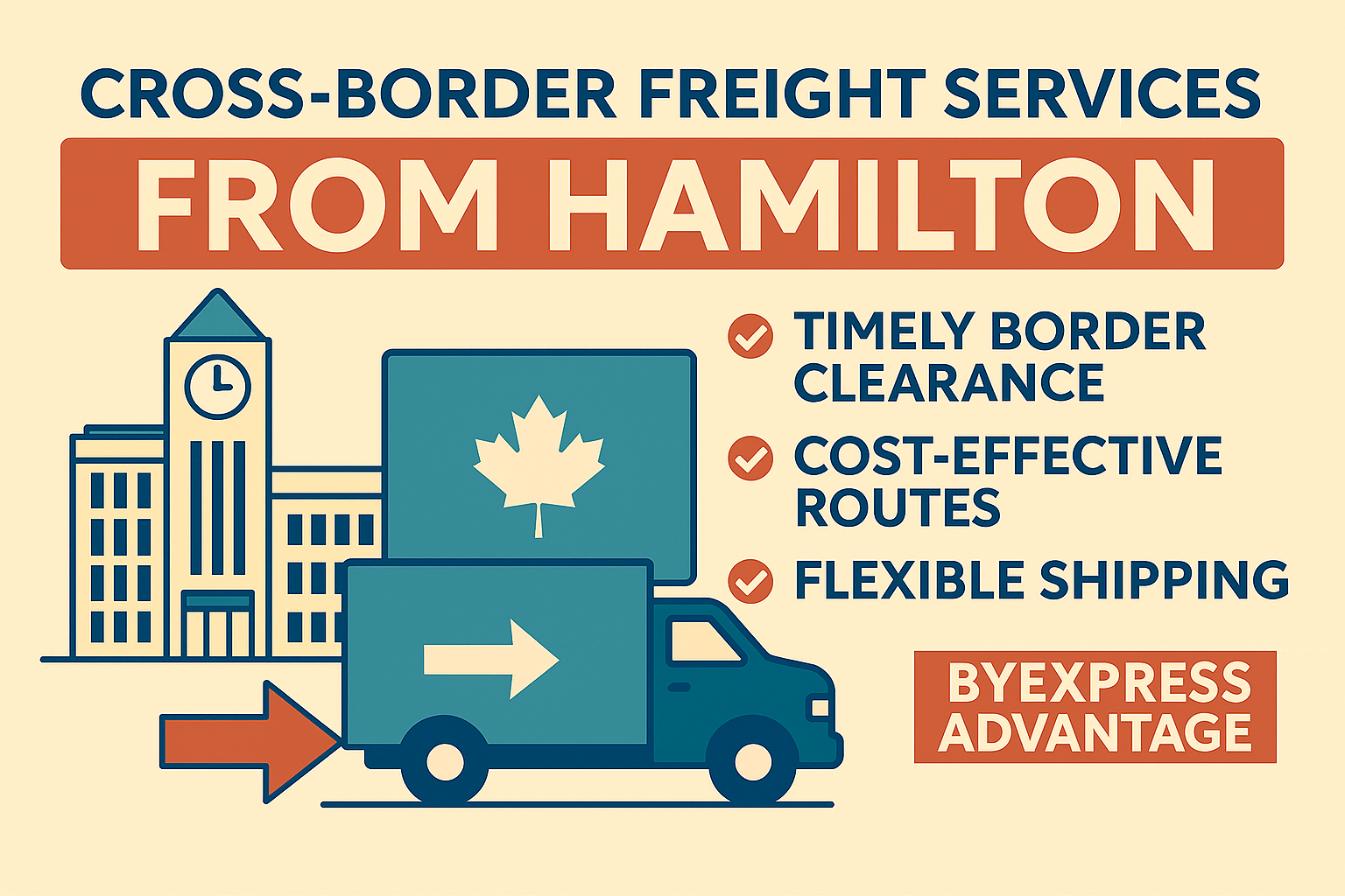 ByExpress Hamilton Cross-Border Freight & Shipping Solutions