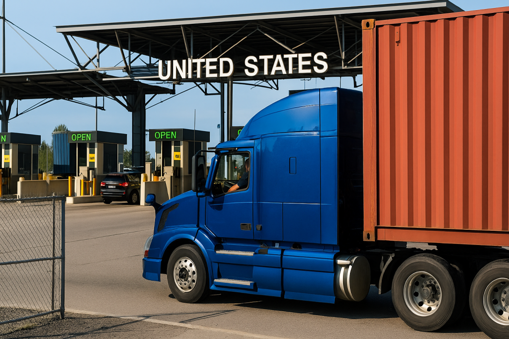 Cross-Border Freight Services From Hamilton