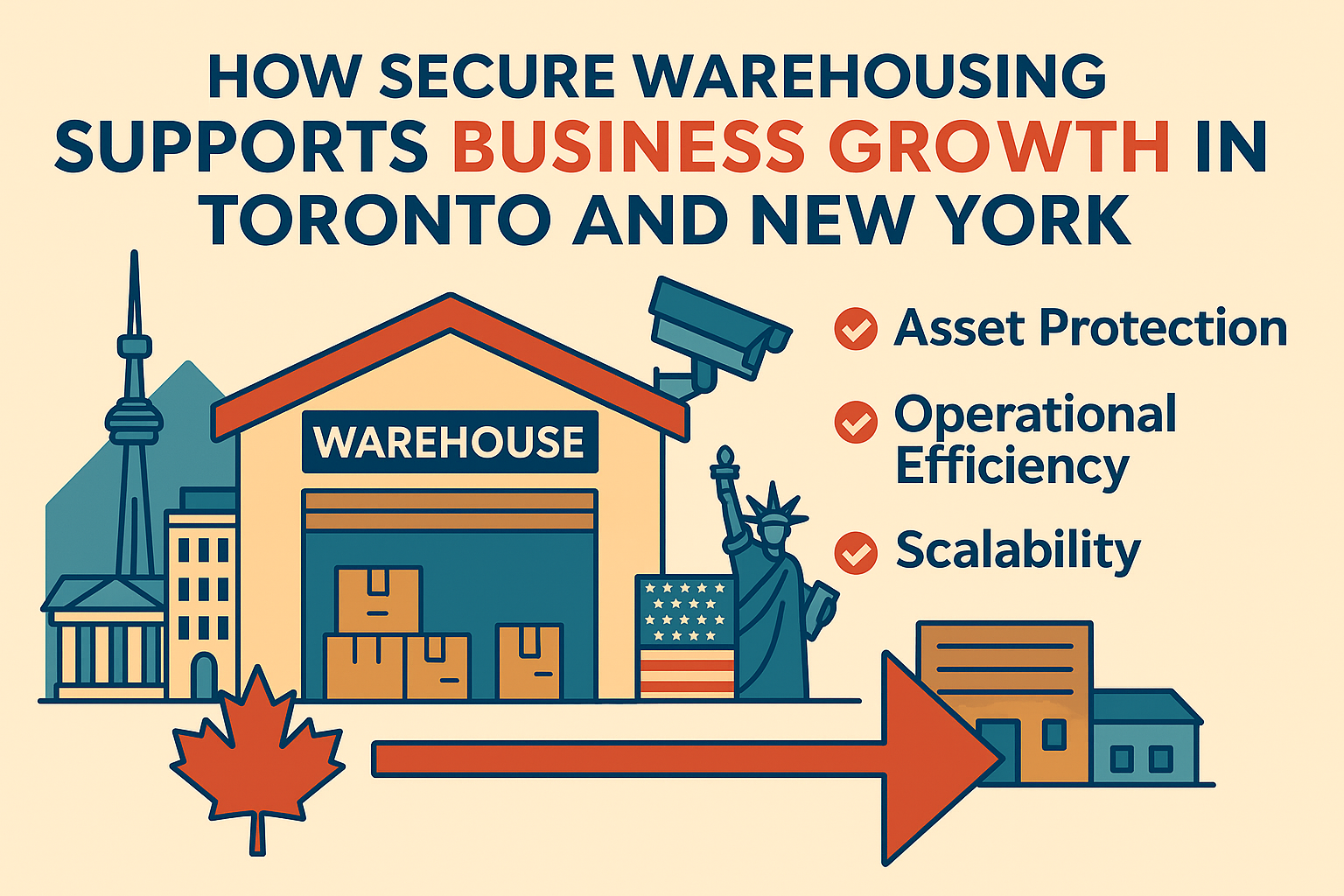 ByExpress Secure Warehousing in Toronto and New York for Business Expansion