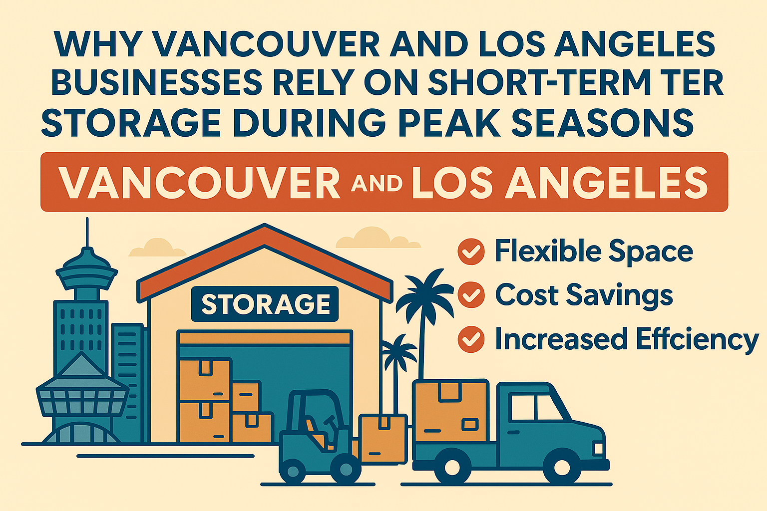 ByExpress Short-Term Storage Solutions for Peak Seasons in Vancouver and Los Angeles