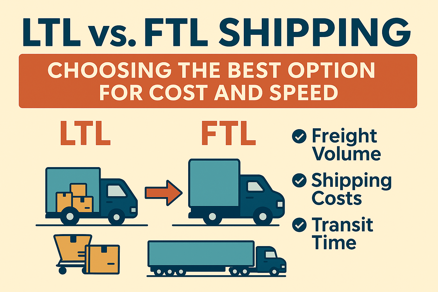 LTL vs. FTL Shipping
