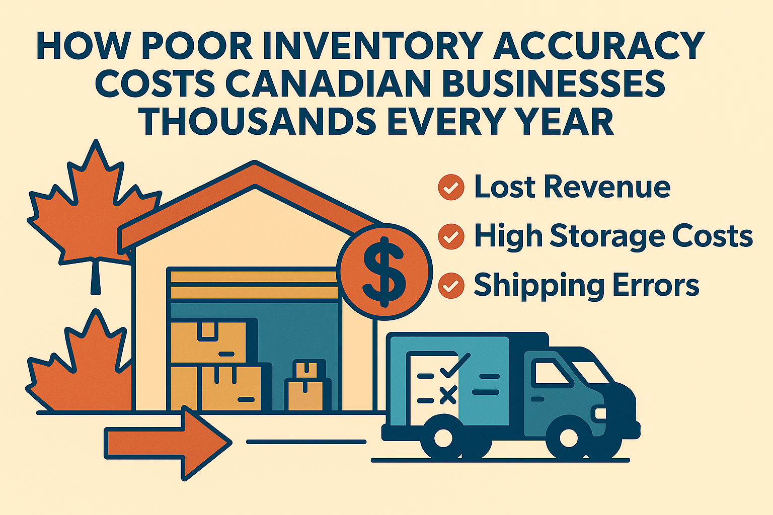 How Poor Inventory Accuracy Costs Canadian Businesses