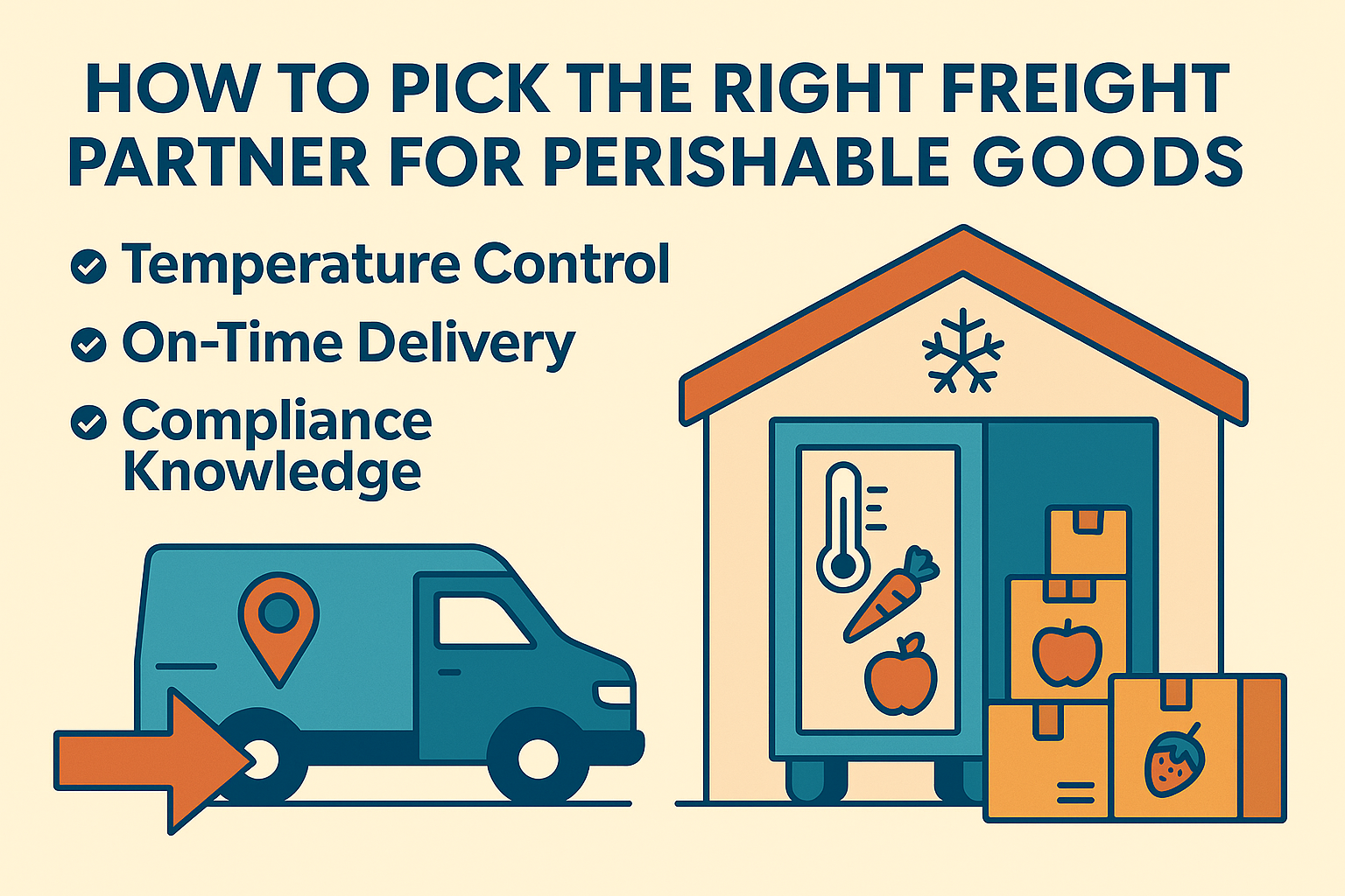 Pick the Right Freight Partner for Perishable Goods
