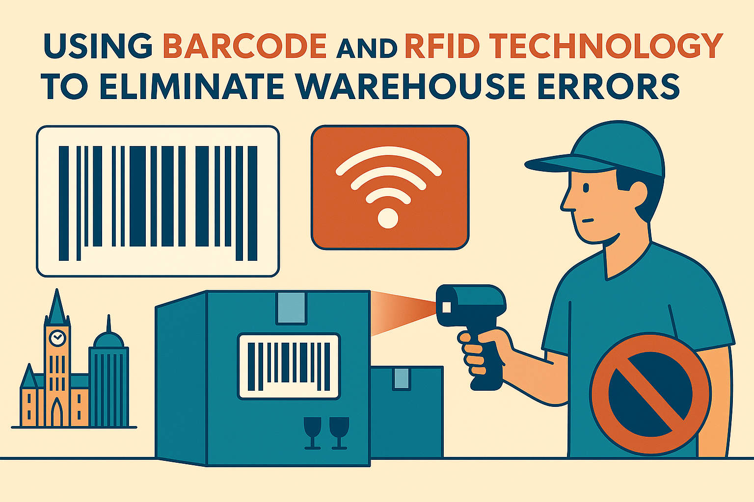 Using Barcode and RFID Technology to Eliminate Warehouse Errors