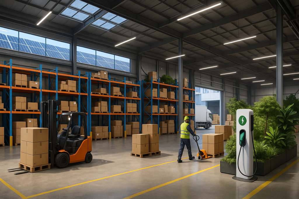 How to Build a Sustainable Warehouse: Green Logistics Practices for 2025
