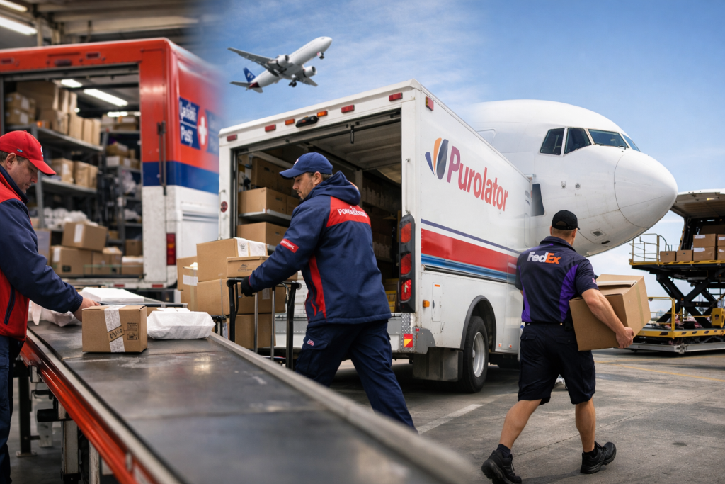 Comparing Canadian Shipping Carriers: Canada Post vs Purolator vs FedEx
