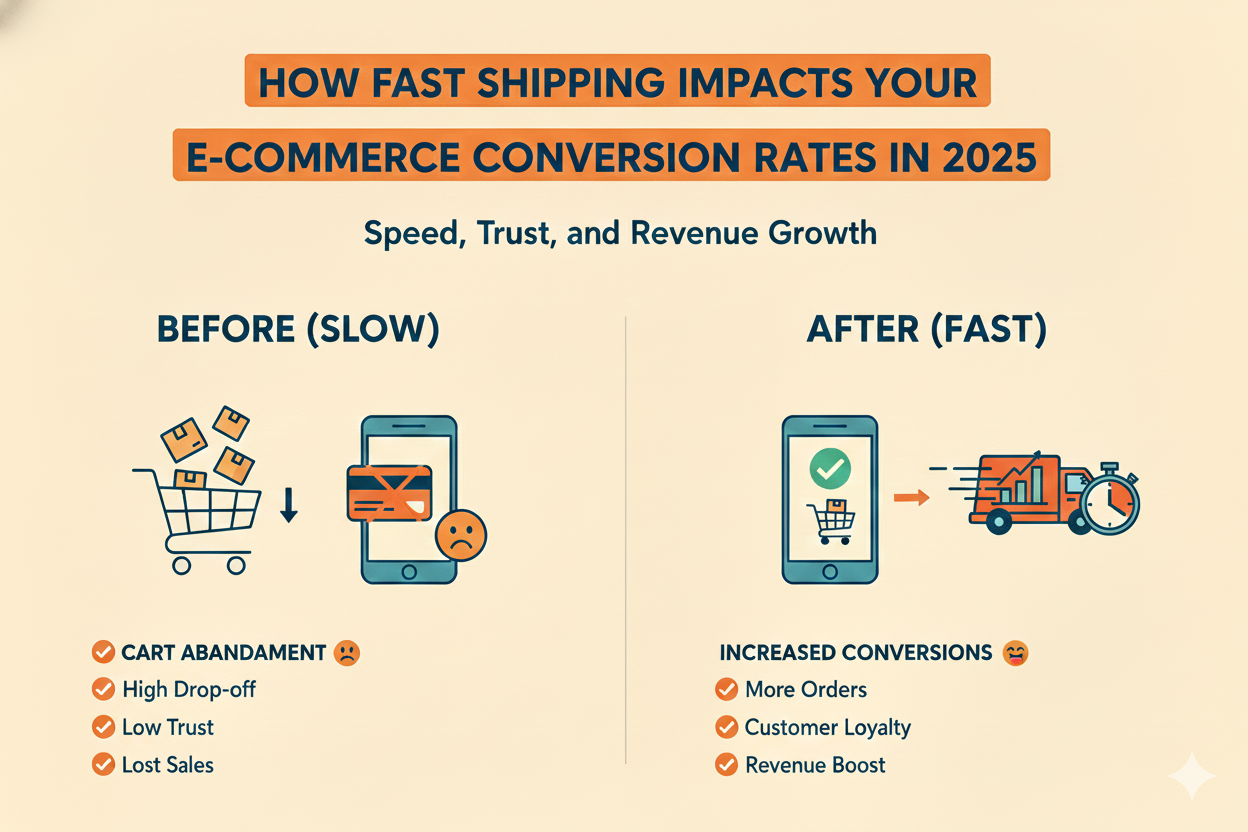 Fast Shipping Impacts Your E-Commerce Conversion