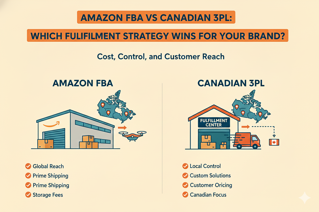 Amazon FBA vs Canadian 3PL