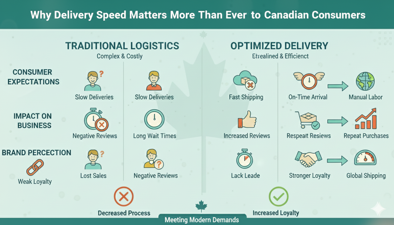 Delivery Speed Matters More Than Ever to Canadian Consumers