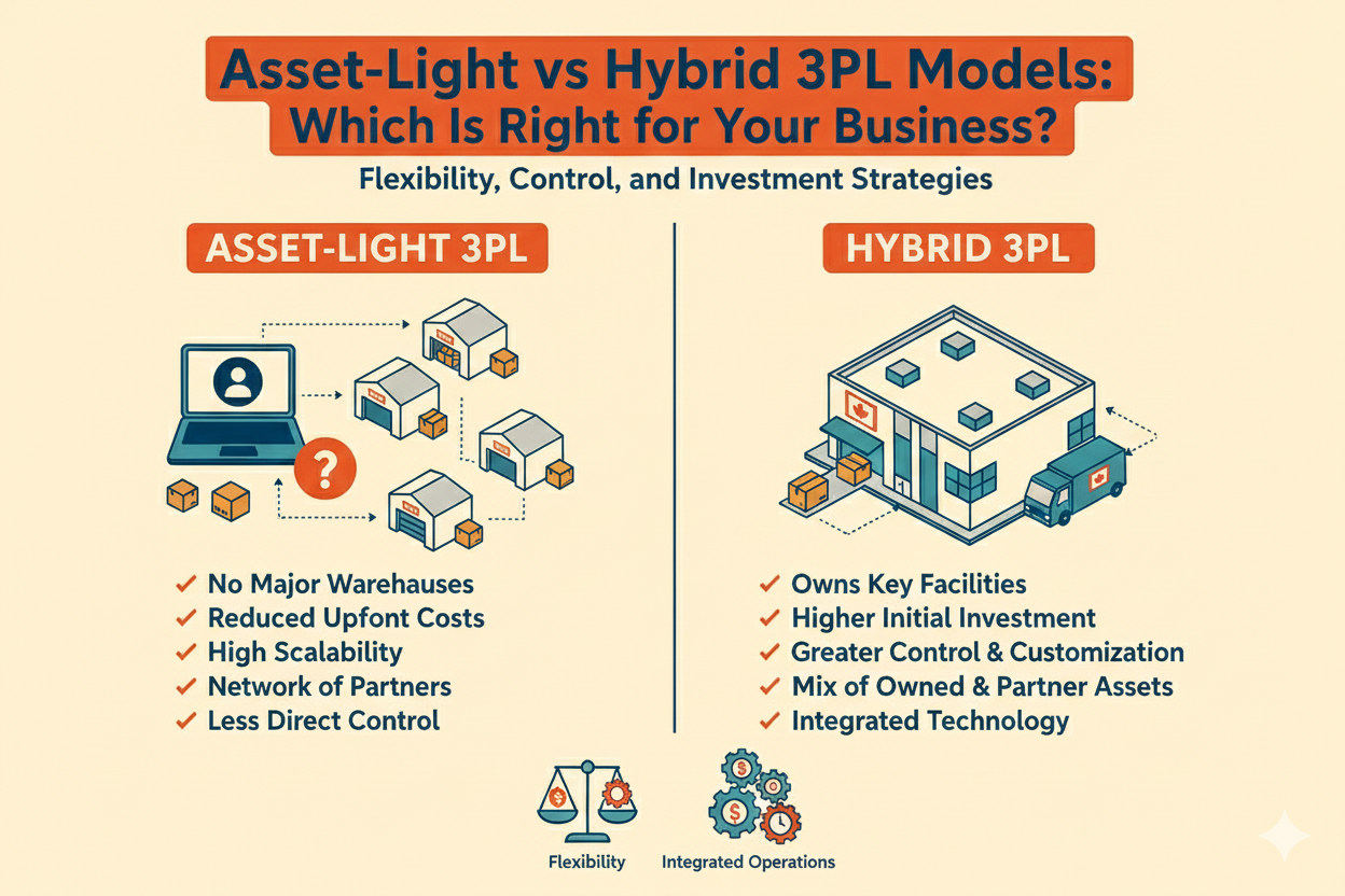 Asset-Light vs Hybrid 3PL Models