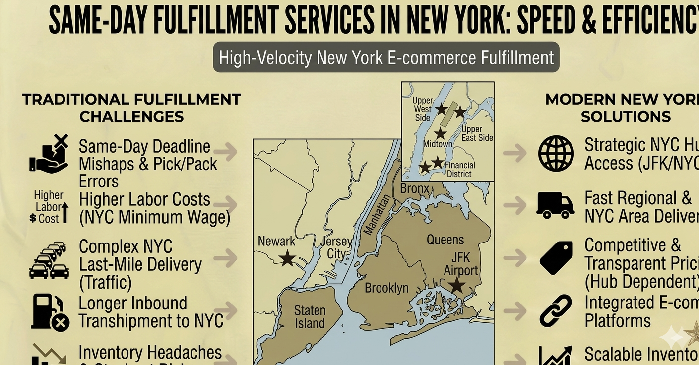Same-Day Fulfillment Services in New York