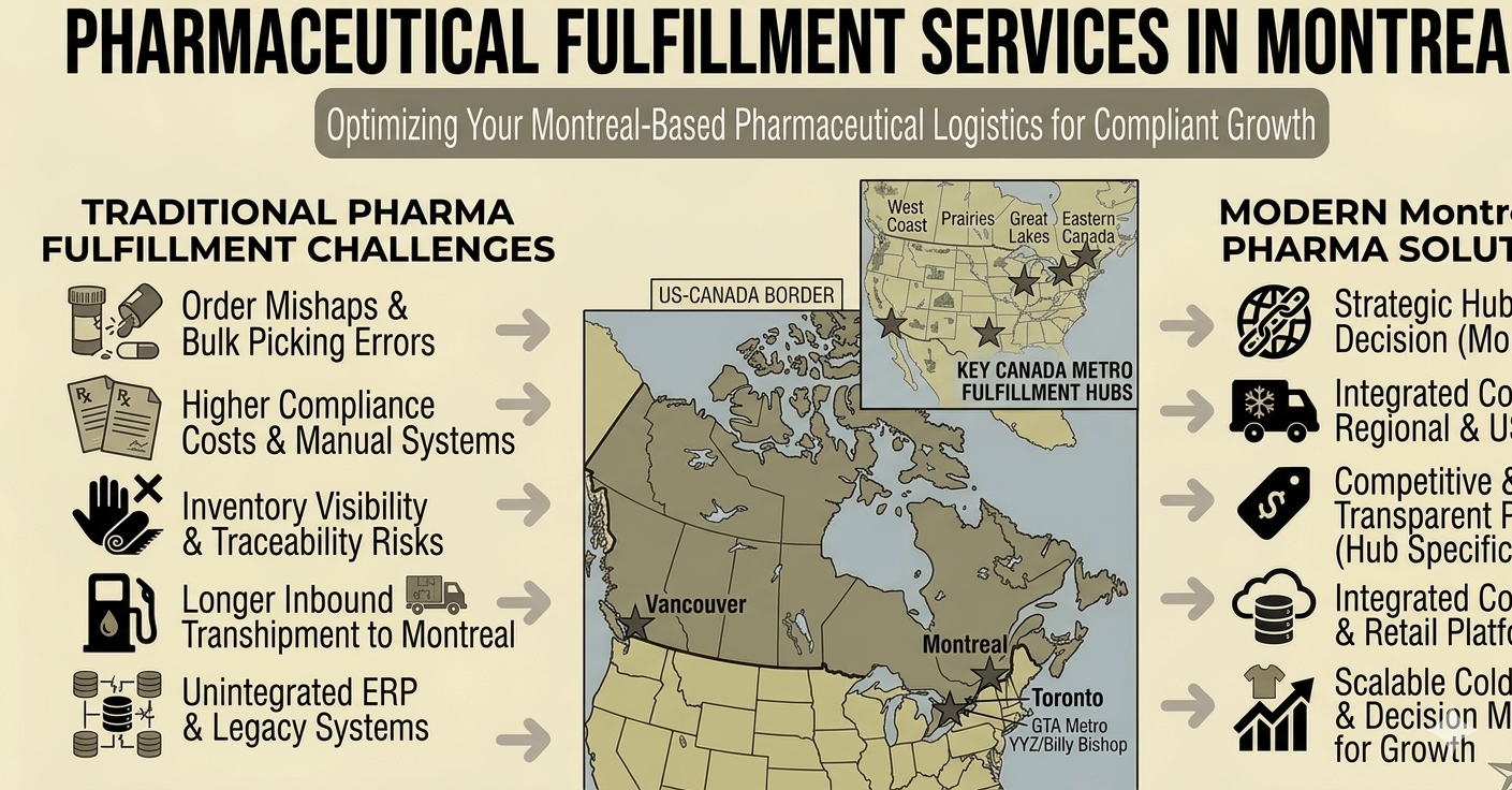 Pharmaceutical Fulfillment Services in Montreal