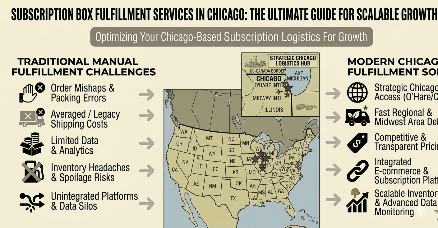 Subscription Box Fulfillment Services in Chicago