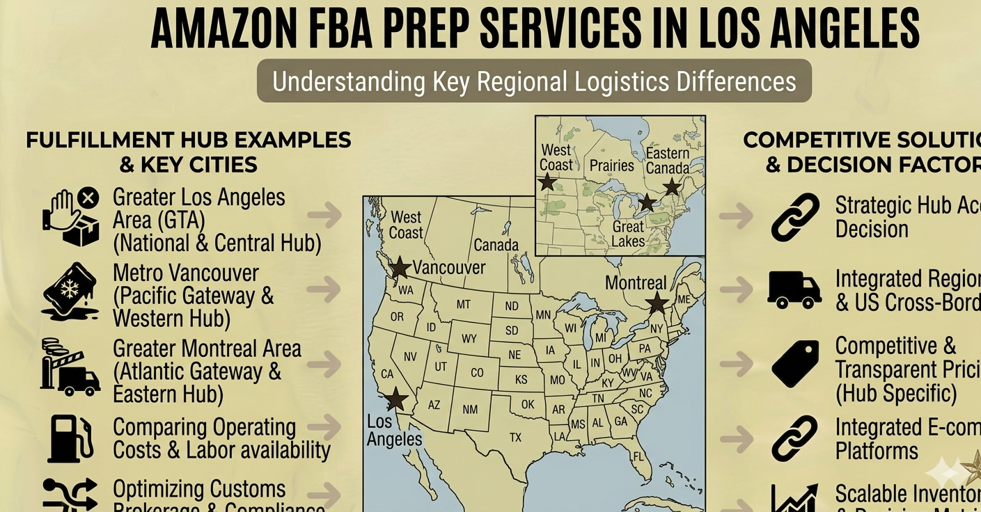 Amazon FBA Prep Services in Los Angeles