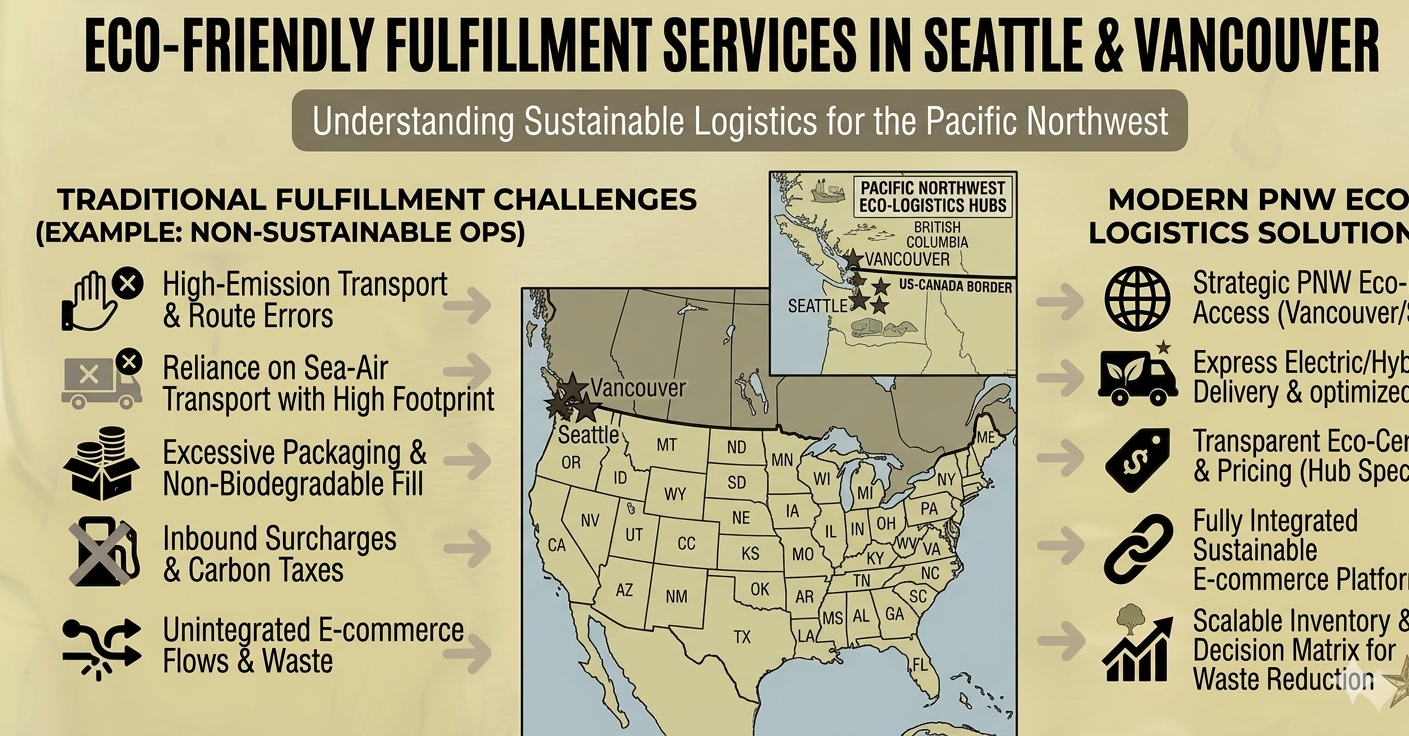 Eco-Friendly Fulfillment Services in Seattle & Vancouver