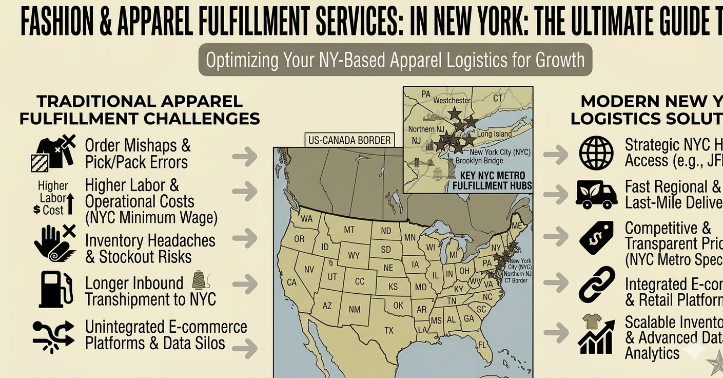 Fashion & Apparel Fulfillment Services in New York