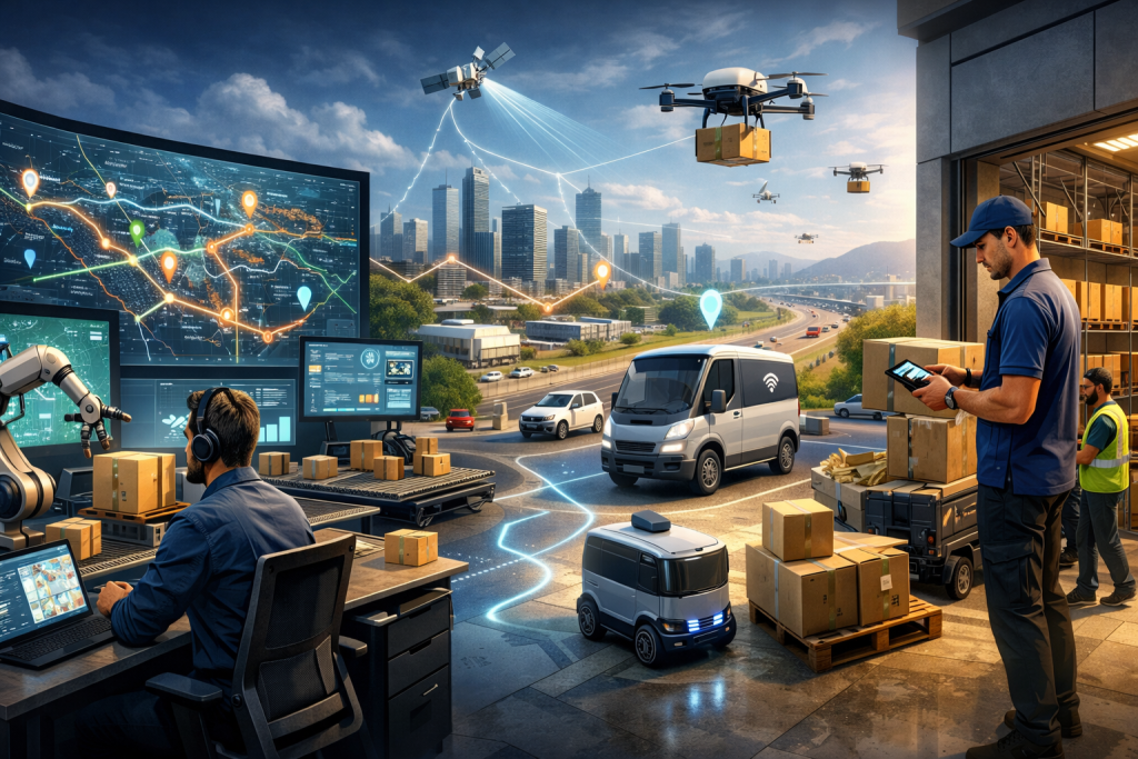 AI-Powered Route Optimization in Logistics
