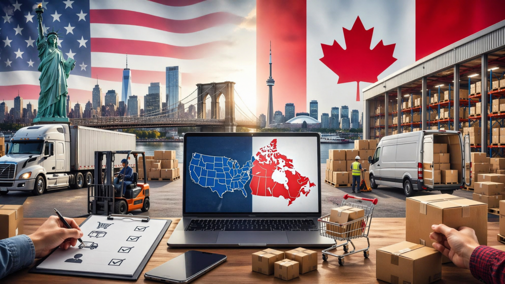 U.S. and Canada logistics in motion